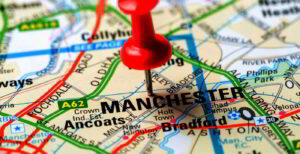 map of manchester